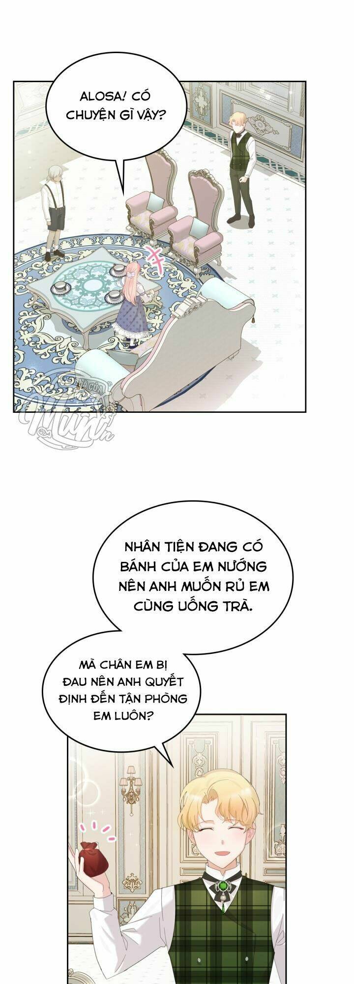 công chúa phản diện muốn ở trong ngôi nhà bánh quy chapter 33 - Trang 2