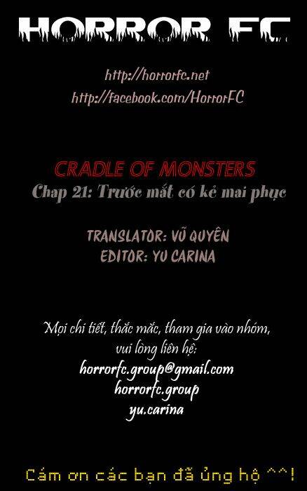 cradle of monsters chương 21 - Next chương 22