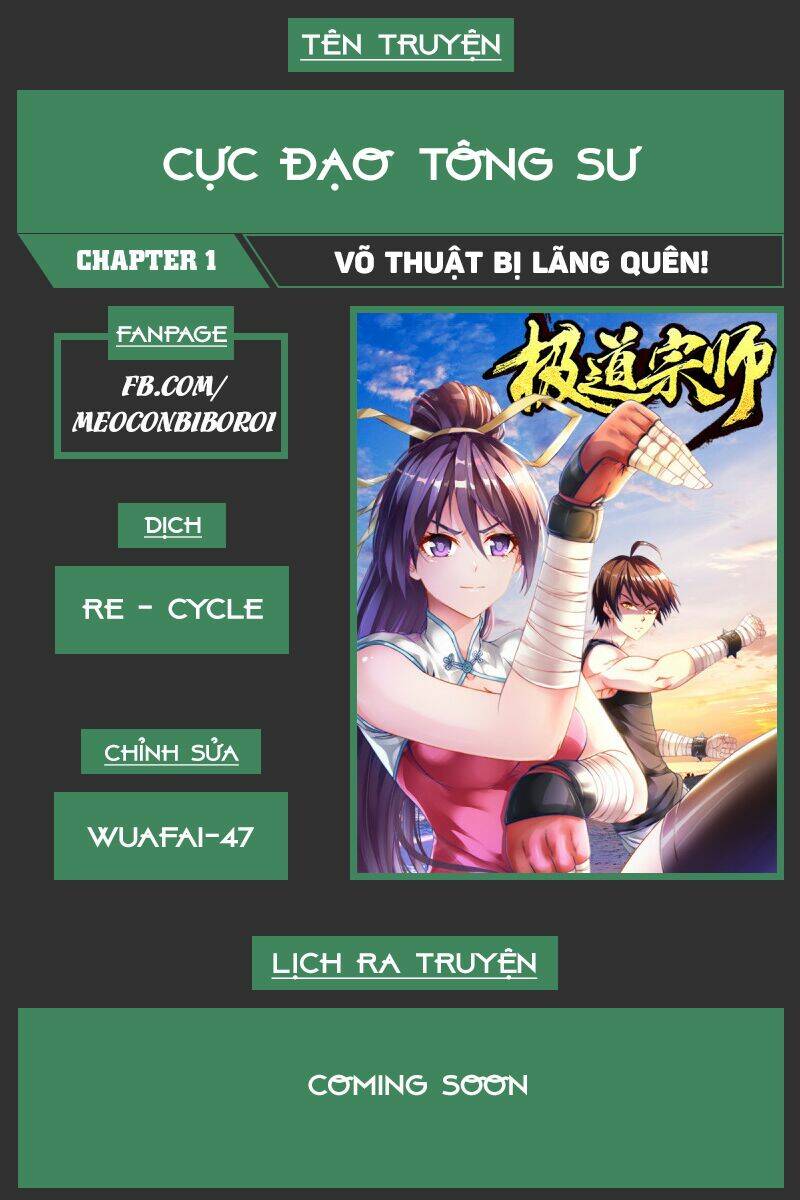 cực đạo tông sư chapter 1 - Trang 2