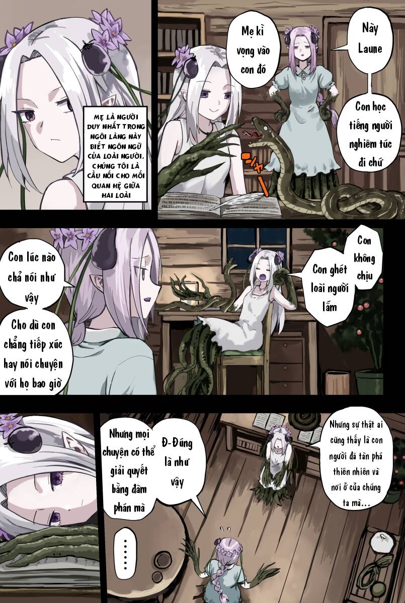 cùng nhau nuôi cô gái cà tím nào! chapter 18 - Trang 2