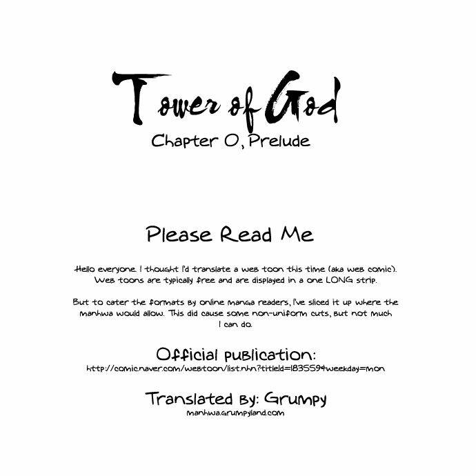 Cuộc Chiến Trong Tòa Tháp - Tower Of God Chapter 0 - Next Chapter 1