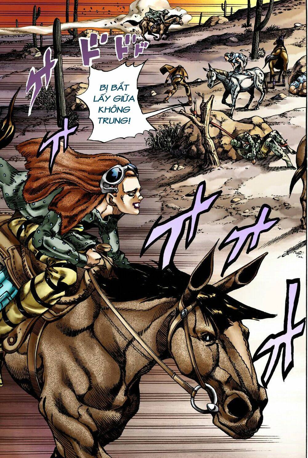 cuộc phiêu lưu bí ẩn phần 7: steel ball run chapter 16: - sa mạc không luật pháp (phần 2) - Next chapter 17: - sa mạc không luật pháp (phần 3)