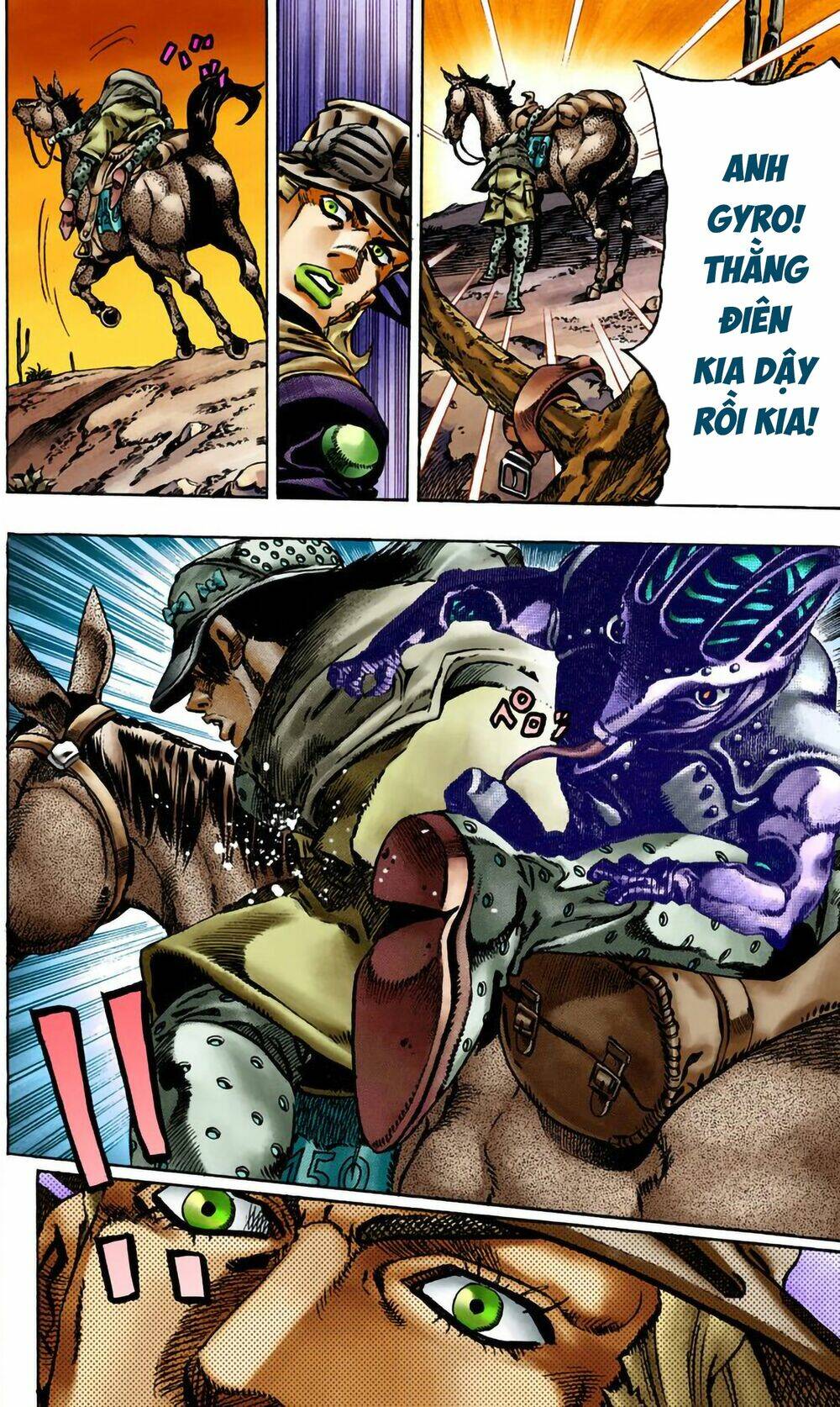 cuộc phiêu lưu bí ẩn phần 7: steel ball run chapter 16: - sa mạc không luật pháp (phần 2) - Next chapter 17: - sa mạc không luật pháp (phần 3)