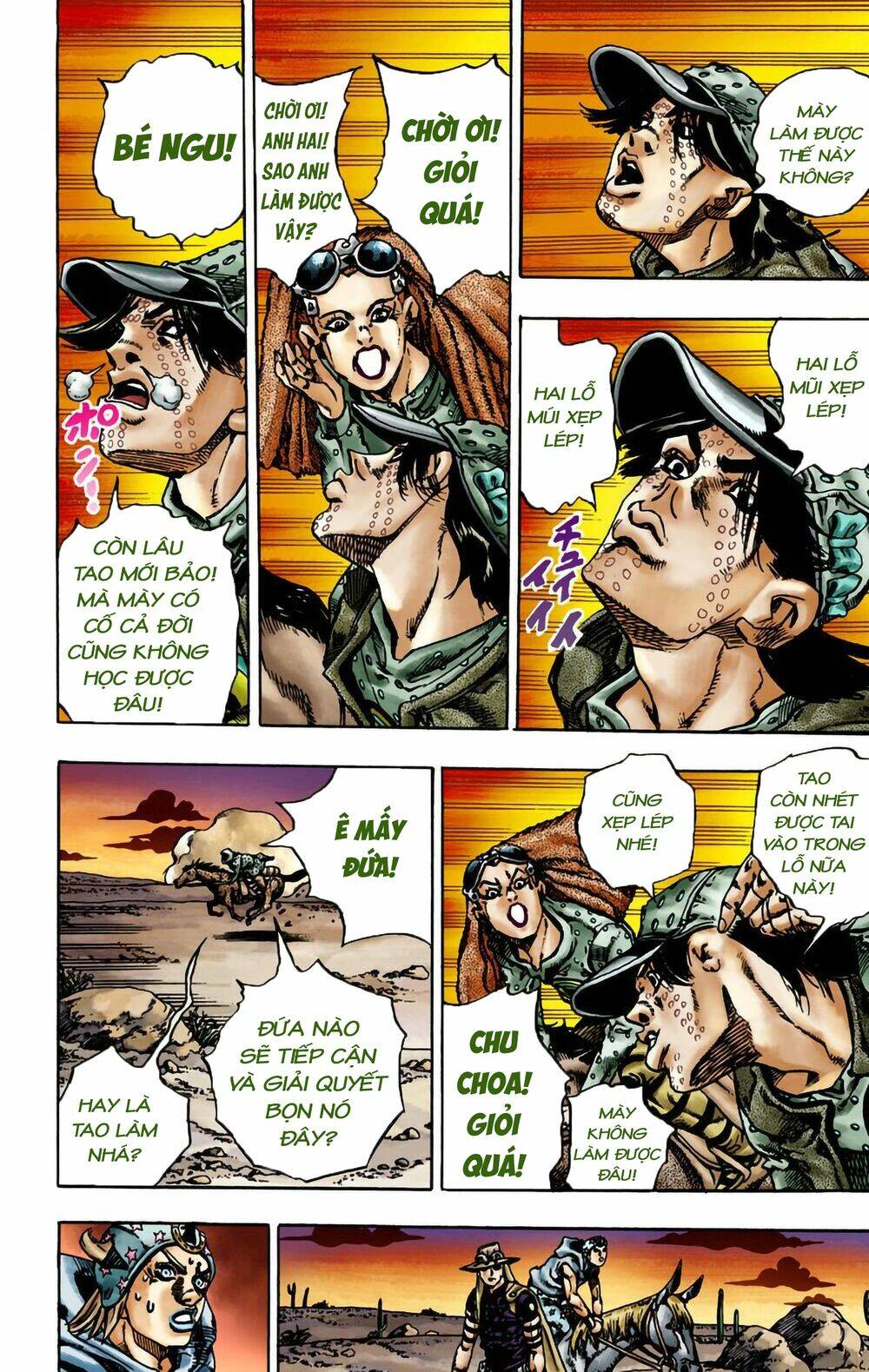 cuộc phiêu lưu bí ẩn phần 7: steel ball run chapter 16: - sa mạc không luật pháp (phần 2) - Next chapter 17: - sa mạc không luật pháp (phần 3)