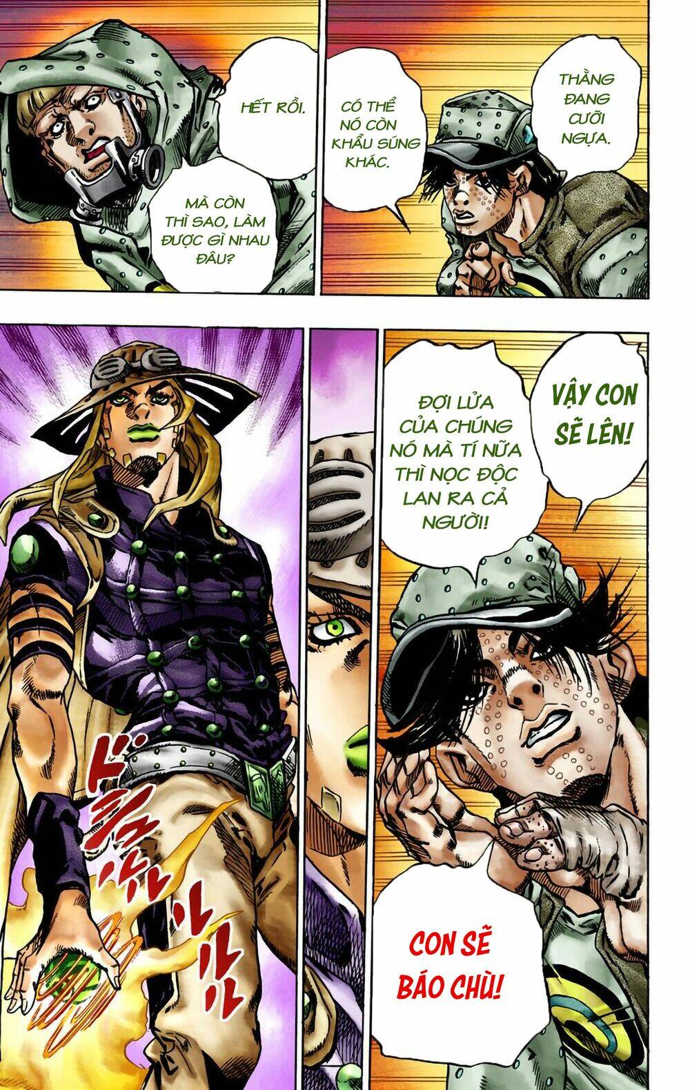 cuộc phiêu lưu bí ẩn phần 7: steel ball run chapter 16: - sa mạc không luật pháp (phần 2) - Next chapter 17: - sa mạc không luật pháp (phần 3)