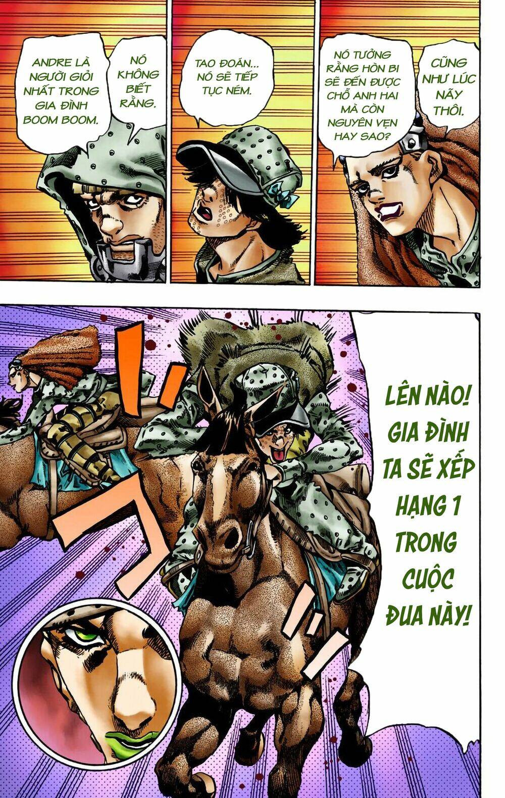 cuộc phiêu lưu bí ẩn phần 7: steel ball run chapter 16: - sa mạc không luật pháp (phần 2) - Next chapter 17: - sa mạc không luật pháp (phần 3)