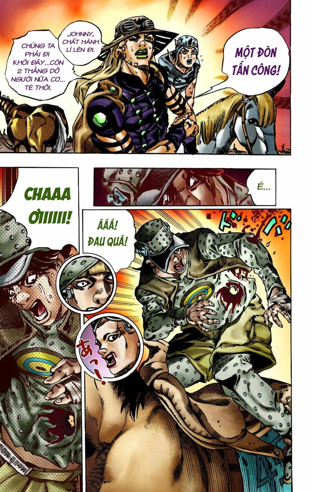 cuộc phiêu lưu bí ẩn phần 7: steel ball run chapter 16: - sa mạc không luật pháp (phần 2) - Next chapter 17: - sa mạc không luật pháp (phần 3)