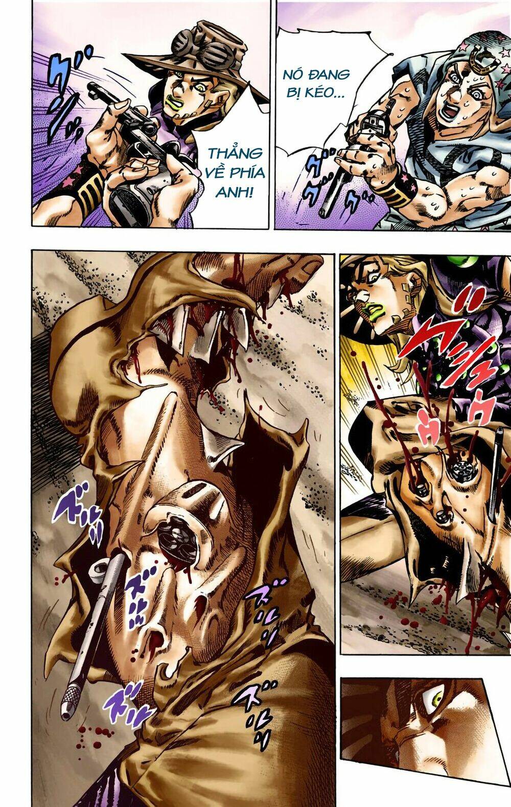 cuộc phiêu lưu bí ẩn phần 7: steel ball run chapter 16: - sa mạc không luật pháp (phần 2) - Next chapter 17: - sa mạc không luật pháp (phần 3)