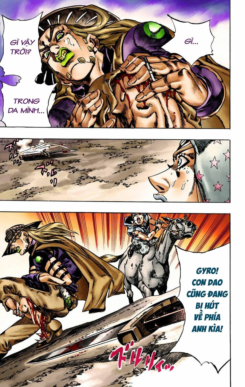 cuộc phiêu lưu bí ẩn phần 7: steel ball run chapter 16: - sa mạc không luật pháp (phần 2) - Next chapter 17: - sa mạc không luật pháp (phần 3)