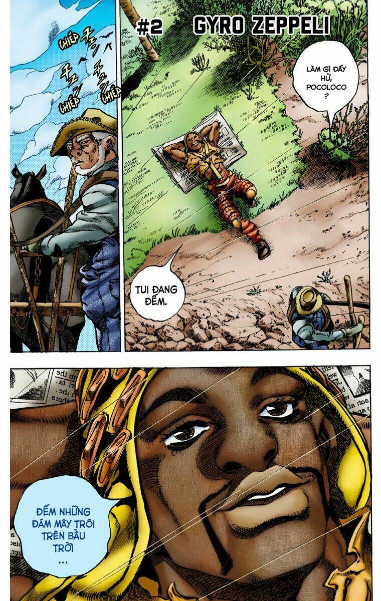 cuộc phiêu lưu bí ẩn phần 7: steel ball run chapter 2 - Next chapter 3