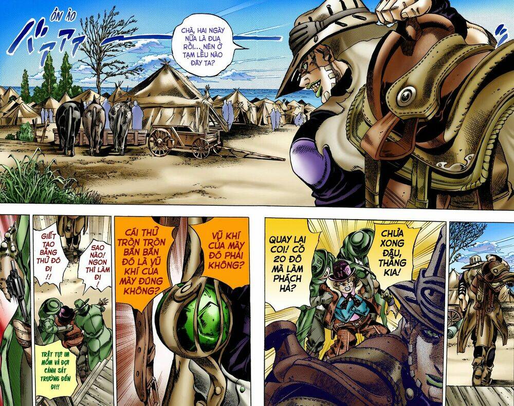 cuộc phiêu lưu bí ẩn phần 7: steel ball run chapter 2 - Next chapter 3