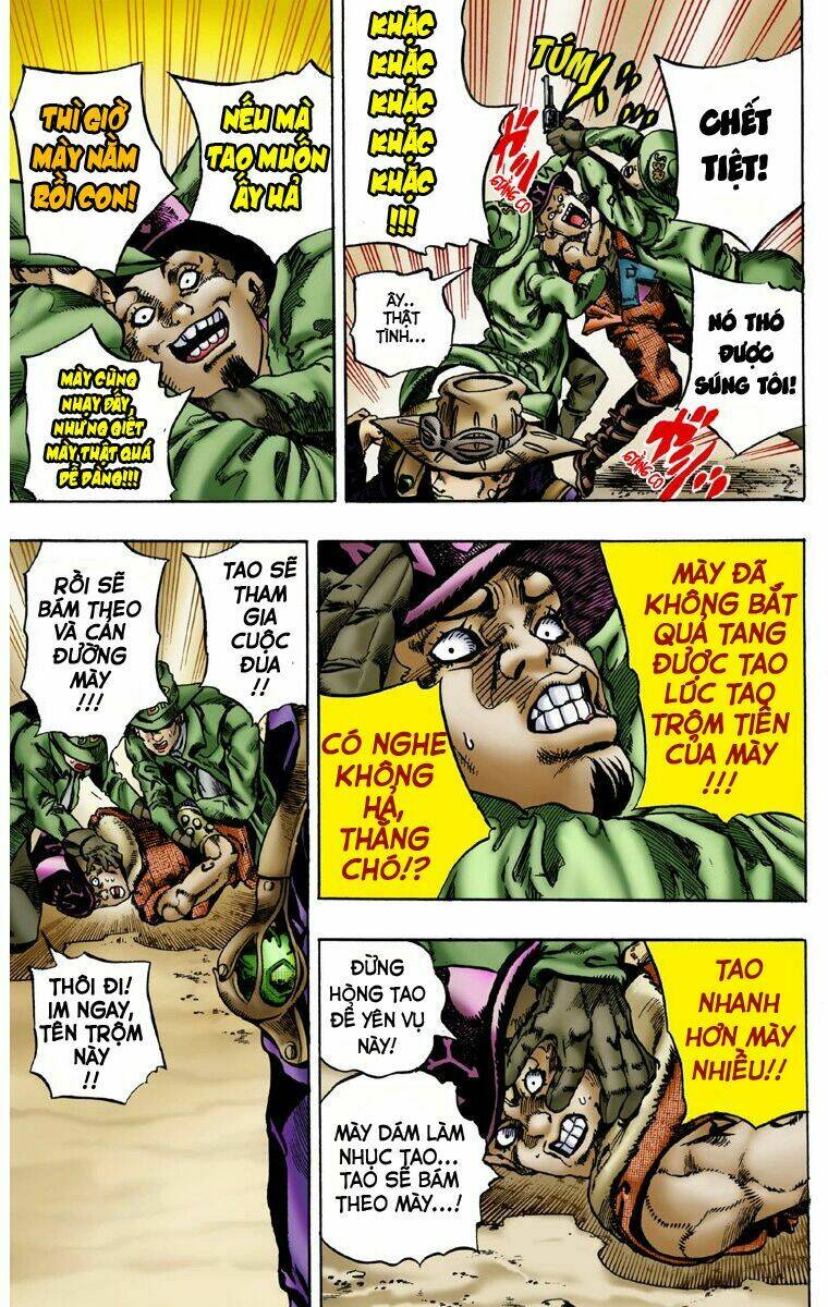 cuộc phiêu lưu bí ẩn phần 7: steel ball run chapter 2 - Next chapter 3