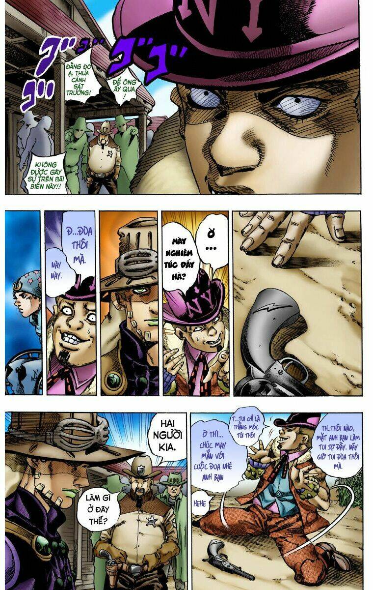 cuộc phiêu lưu bí ẩn phần 7: steel ball run chapter 2 - Next chapter 3