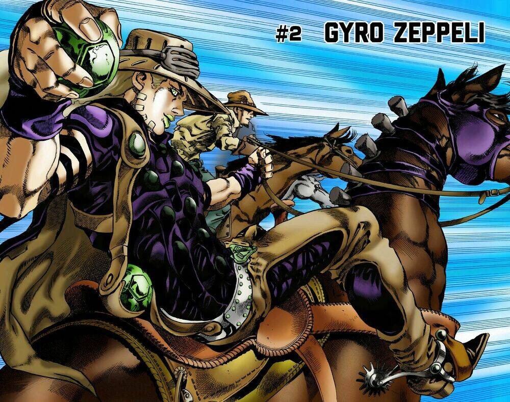 cuộc phiêu lưu bí ẩn phần 7: steel ball run chapter 2 - Next chapter 3