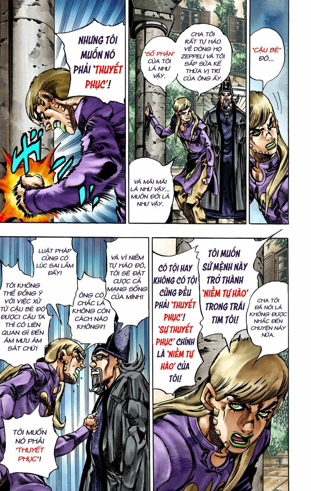 cuộc phiêu lưu bí ẩn phần 7: steel ball run chapter 21: nhiệm vụ của gyro zeppeli (phần 2) - Next chapter 22: - kẻ khủng bố từ vương quốc xa xôi (phần 1)