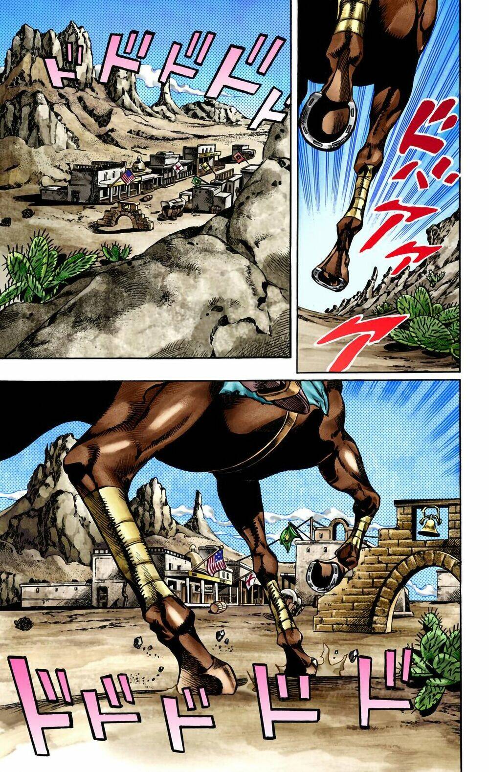 cuộc phiêu lưu bí ẩn phần 7: steel ball run chapter 21: nhiệm vụ của gyro zeppeli (phần 2) - Next chapter 22: - kẻ khủng bố từ vương quốc xa xôi (phần 1)