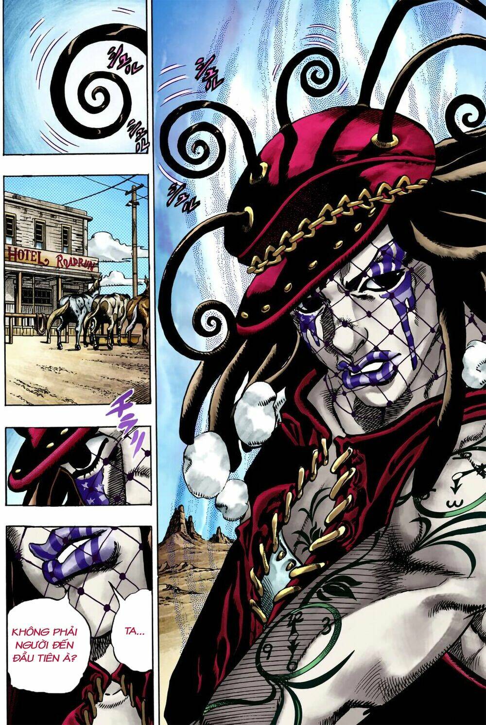 cuộc phiêu lưu bí ẩn phần 7: steel ball run chapter 21: nhiệm vụ của gyro zeppeli (phần 2) - Next chapter 22: - kẻ khủng bố từ vương quốc xa xôi (phần 1)