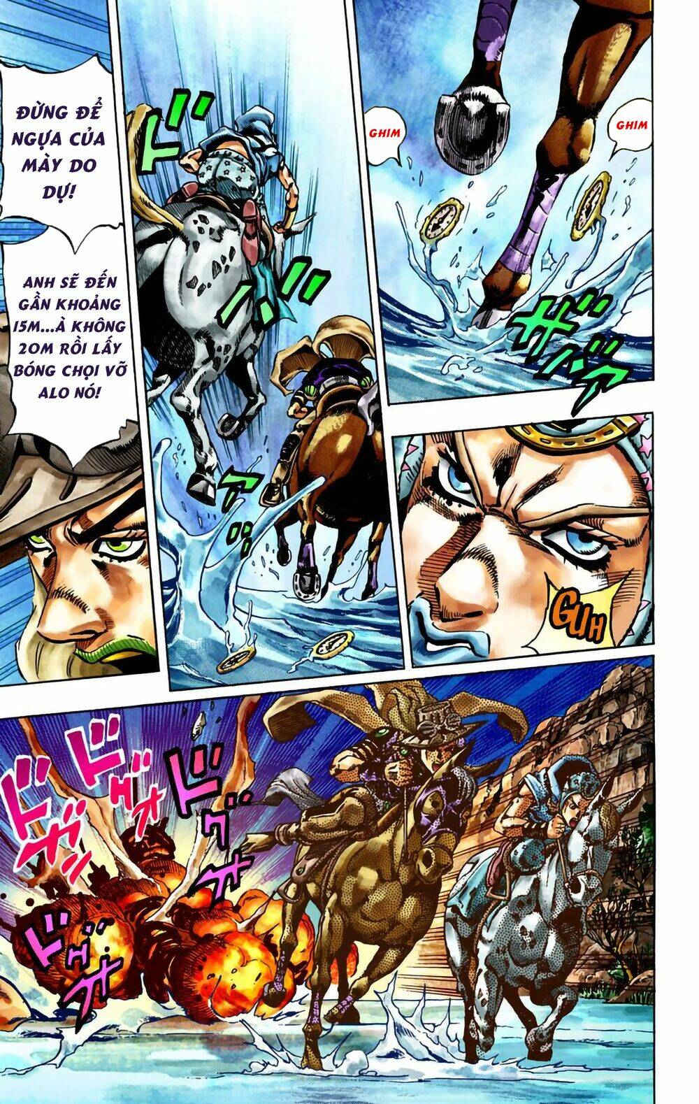 cuộc phiêu lưu bí ẩn phần 7: steel ball run chapter 23: - kẻ khủng bố từ vương quốc xa xôi (phần 2) - Next chapter 24: - interlude