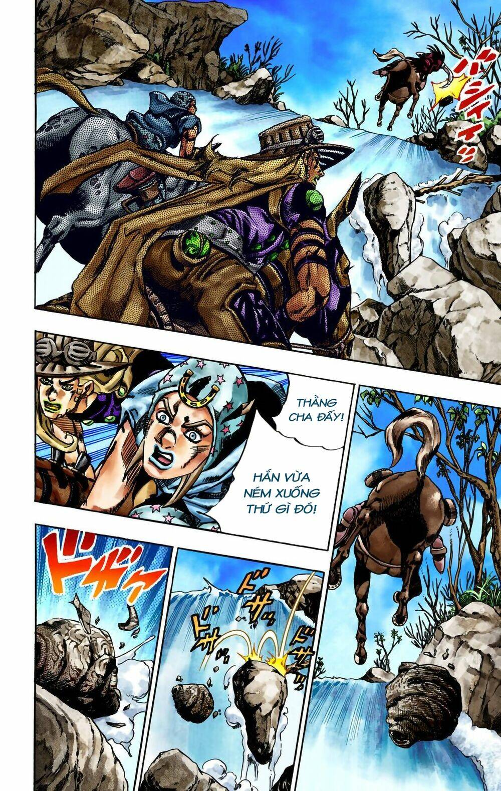 cuộc phiêu lưu bí ẩn phần 7: steel ball run chapter 23: - kẻ khủng bố từ vương quốc xa xôi (phần 2) - Next chapter 24: - interlude