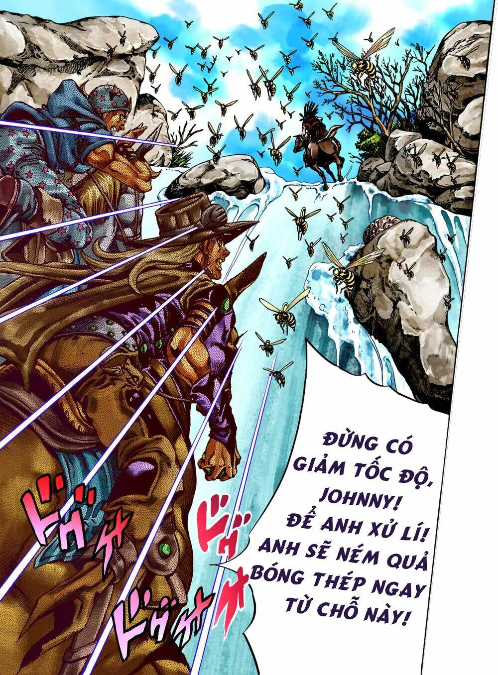 cuộc phiêu lưu bí ẩn phần 7: steel ball run chapter 23: - kẻ khủng bố từ vương quốc xa xôi (phần 2) - Next chapter 24: - interlude