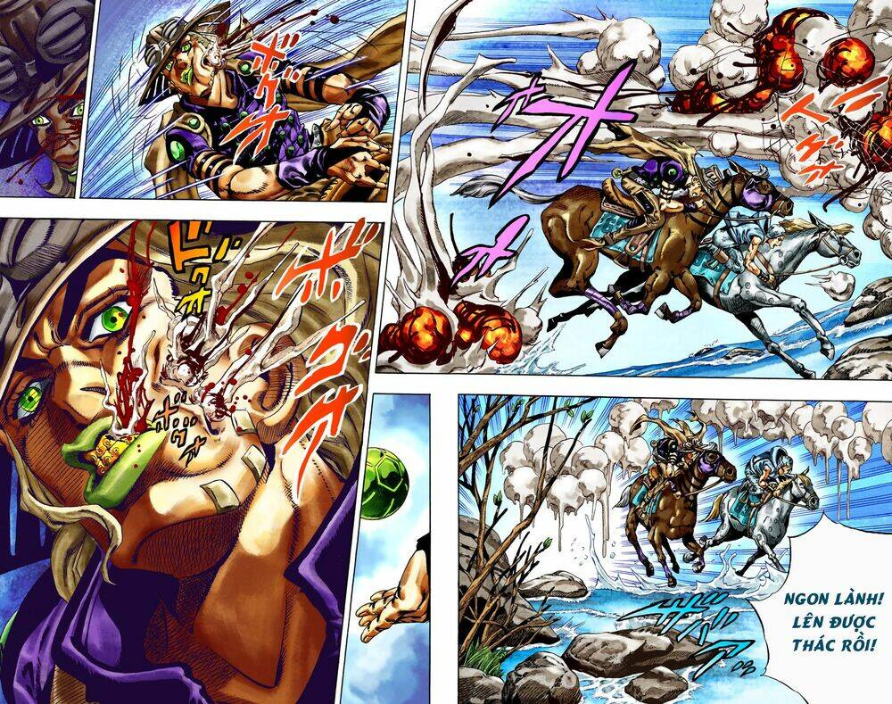 cuộc phiêu lưu bí ẩn phần 7: steel ball run chapter 23: - kẻ khủng bố từ vương quốc xa xôi (phần 2) - Next chapter 24: - interlude