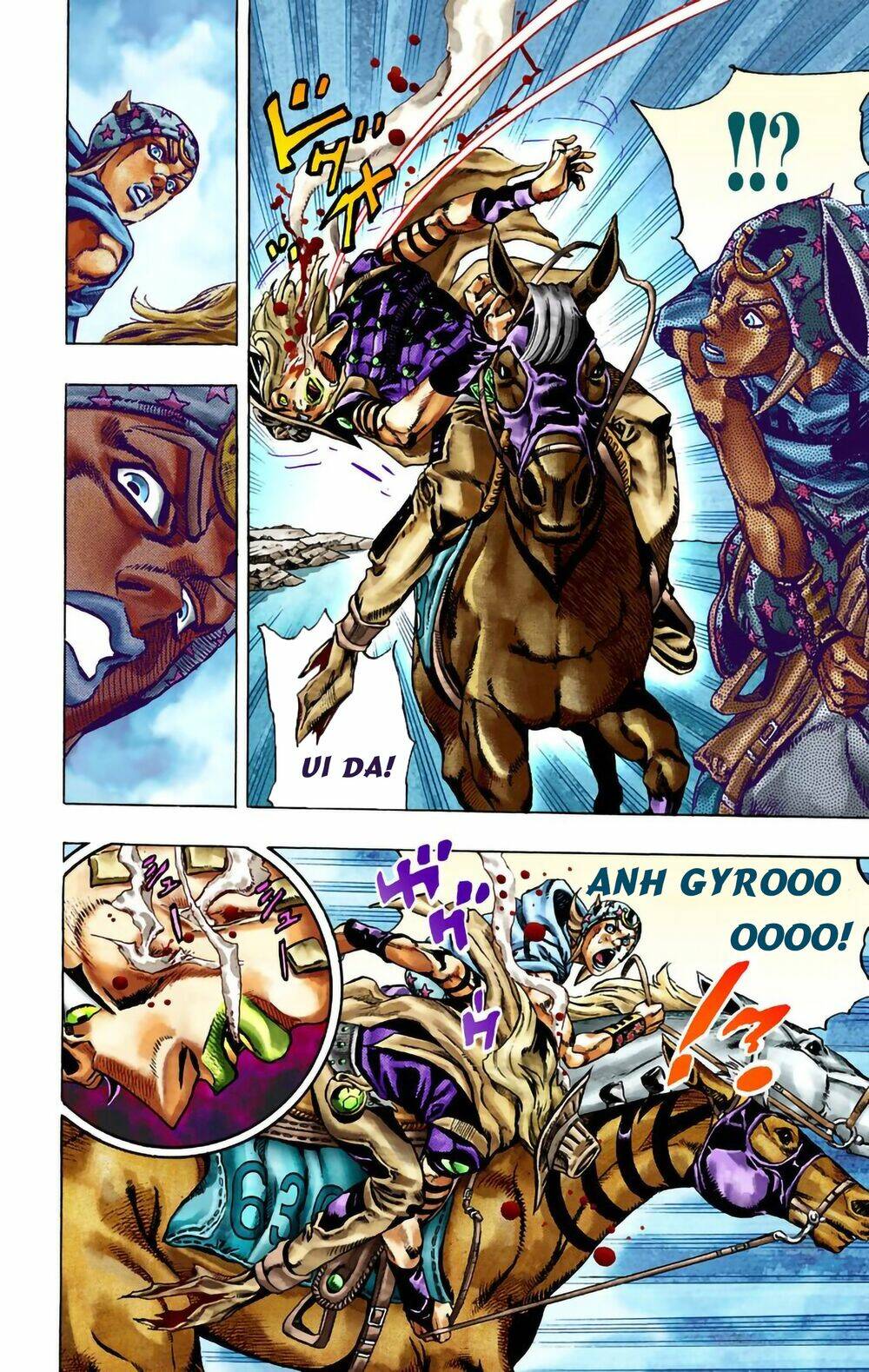 cuộc phiêu lưu bí ẩn phần 7: steel ball run chapter 23: - kẻ khủng bố từ vương quốc xa xôi (phần 2) - Next chapter 24: - interlude