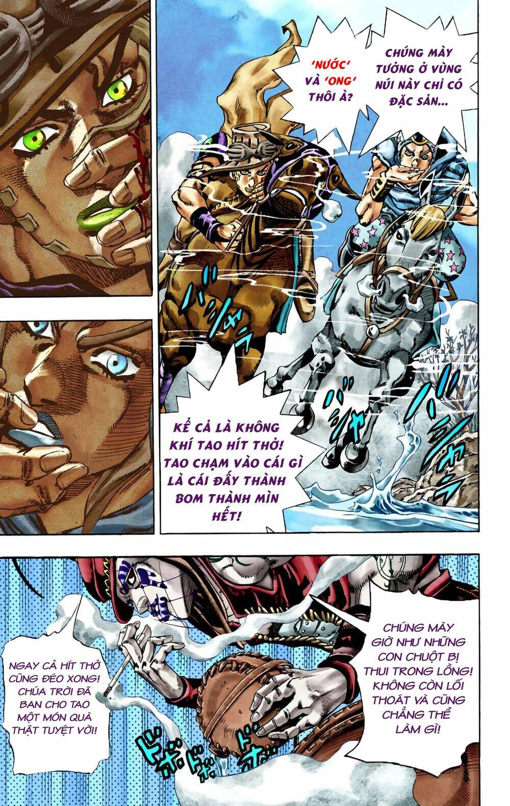 cuộc phiêu lưu bí ẩn phần 7: steel ball run chapter 23: - kẻ khủng bố từ vương quốc xa xôi (phần 2) - Next chapter 24: - interlude