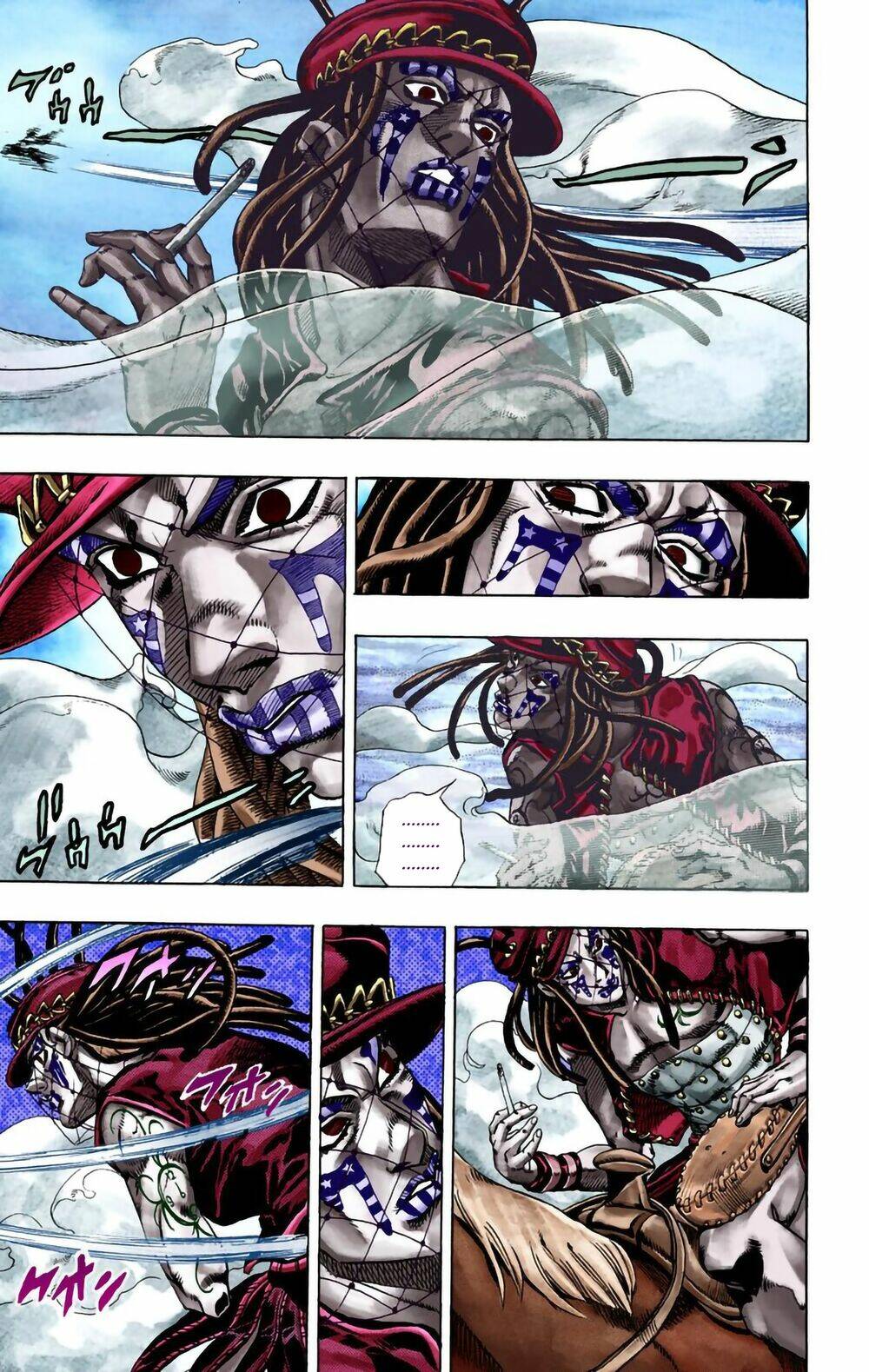 cuộc phiêu lưu bí ẩn phần 7: steel ball run chapter 23: - kẻ khủng bố từ vương quốc xa xôi (phần 2) - Next chapter 24: - interlude