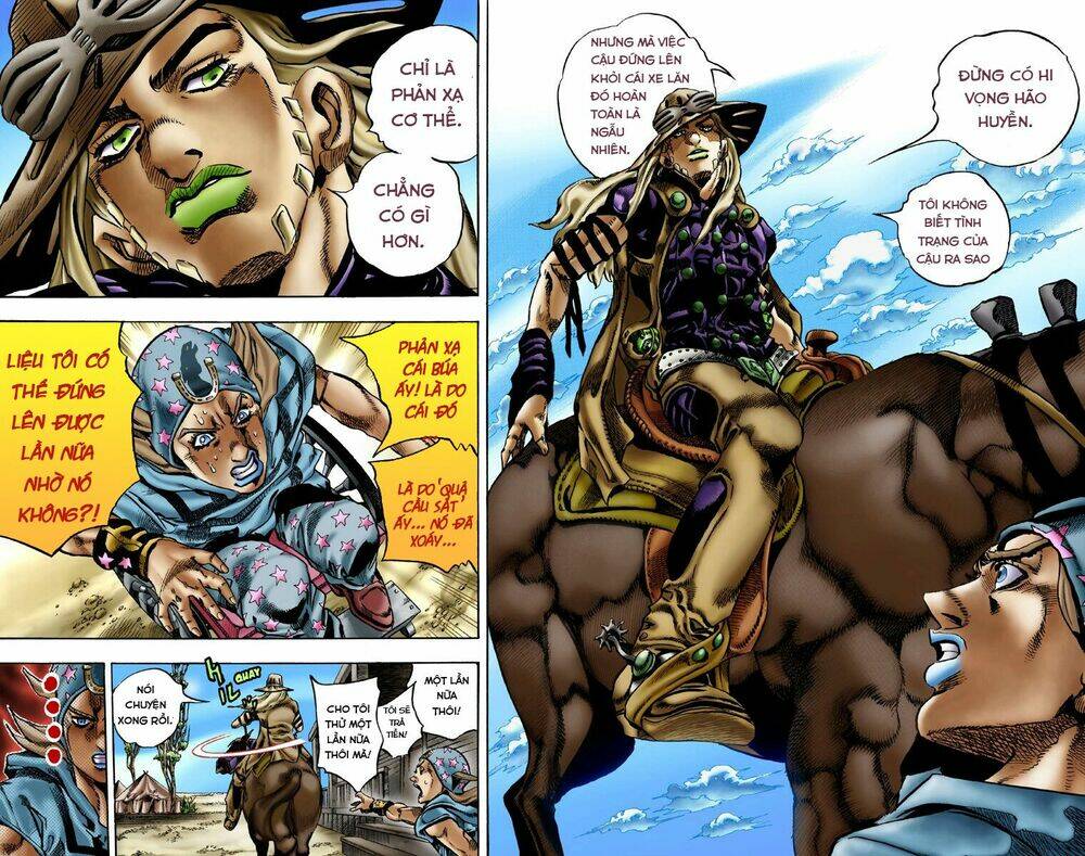 cuộc phiêu lưu bí ẩn phần 7: steel ball run chapter 3 - Next chapter 4