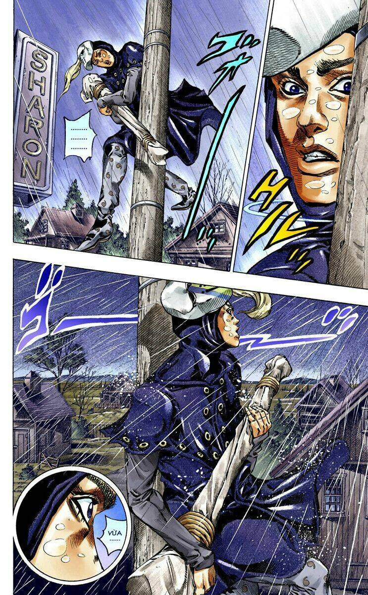 cuộc phiêu lưu bí ẩn phần 7: steel ball run chapter 38: catch the rainbow phần 1 - Next Chapter 39