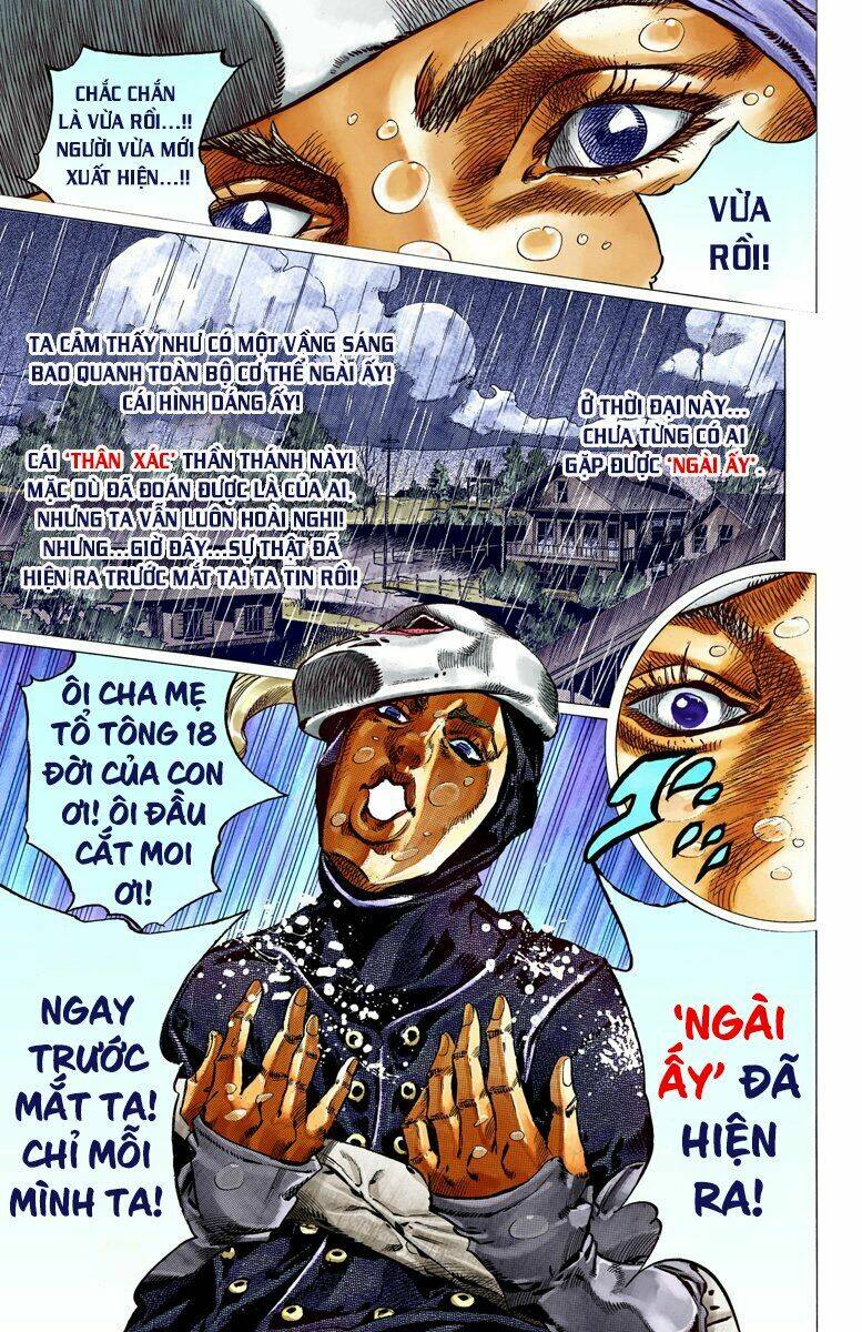 cuộc phiêu lưu bí ẩn phần 7: steel ball run chapter 38: catch the rainbow phần 1 - Next Chapter 39