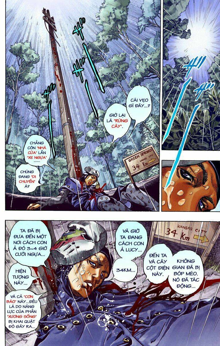 cuộc phiêu lưu bí ẩn phần 7: steel ball run chapter 38: catch the rainbow phần 1 - Next Chapter 39