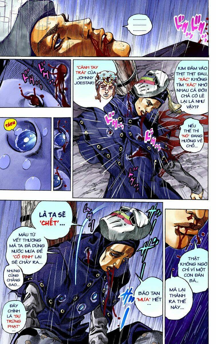 cuộc phiêu lưu bí ẩn phần 7: steel ball run chapter 38: catch the rainbow phần 1 - Next Chapter 39