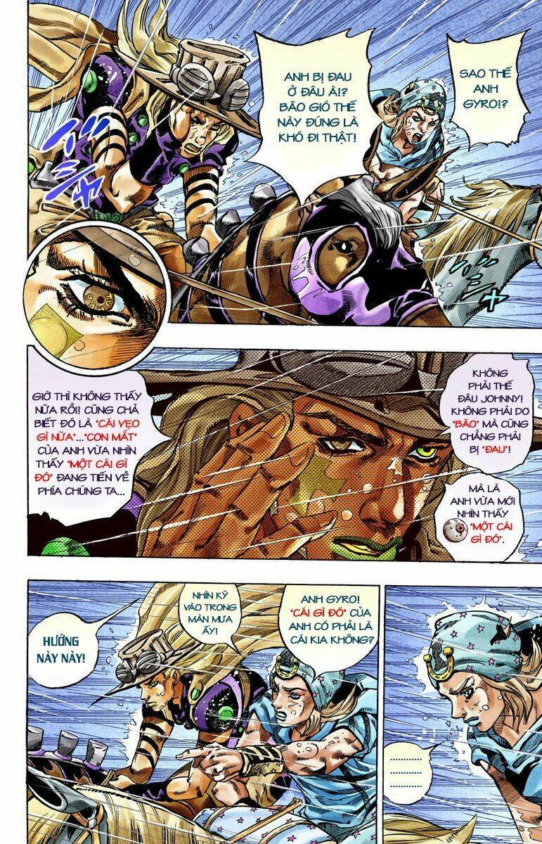 cuộc phiêu lưu bí ẩn phần 7: steel ball run chapter 38: catch the rainbow phần 1 - Next Chapter 39