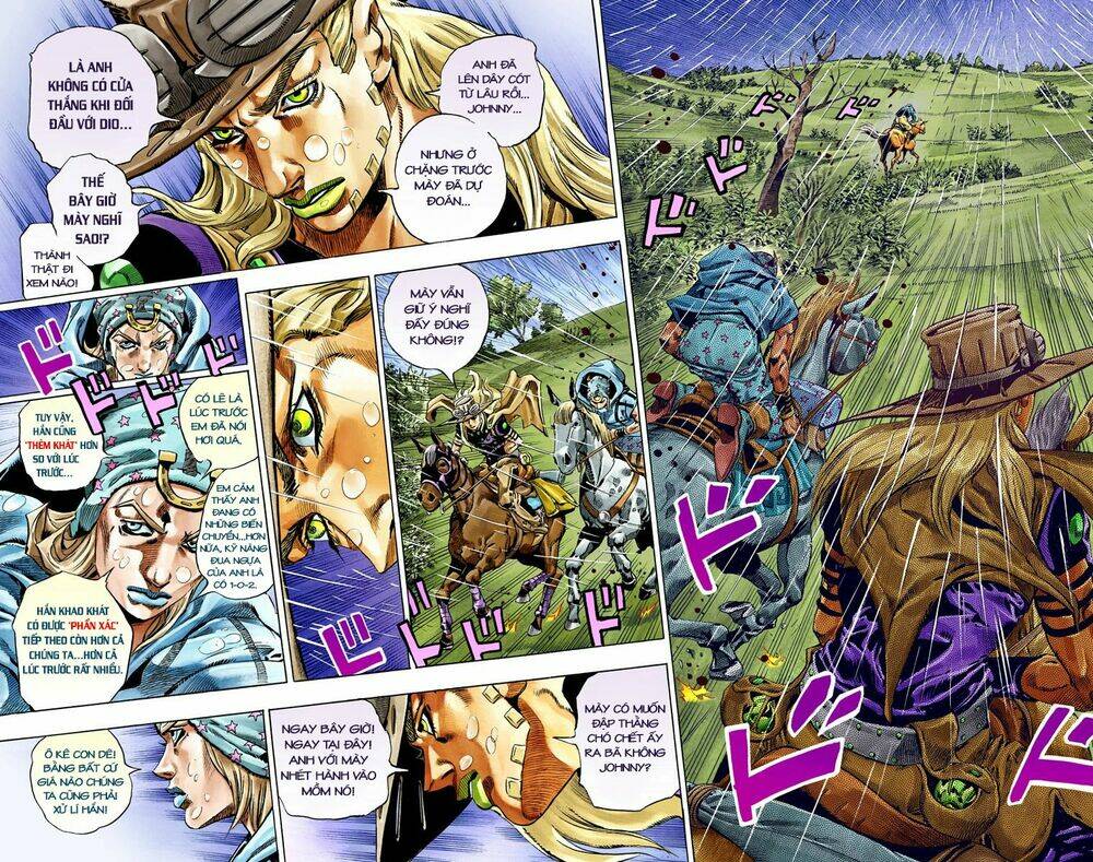 cuộc phiêu lưu bí ẩn phần 7: steel ball run chapter 38: catch the rainbow phần 1 - Next Chapter 39