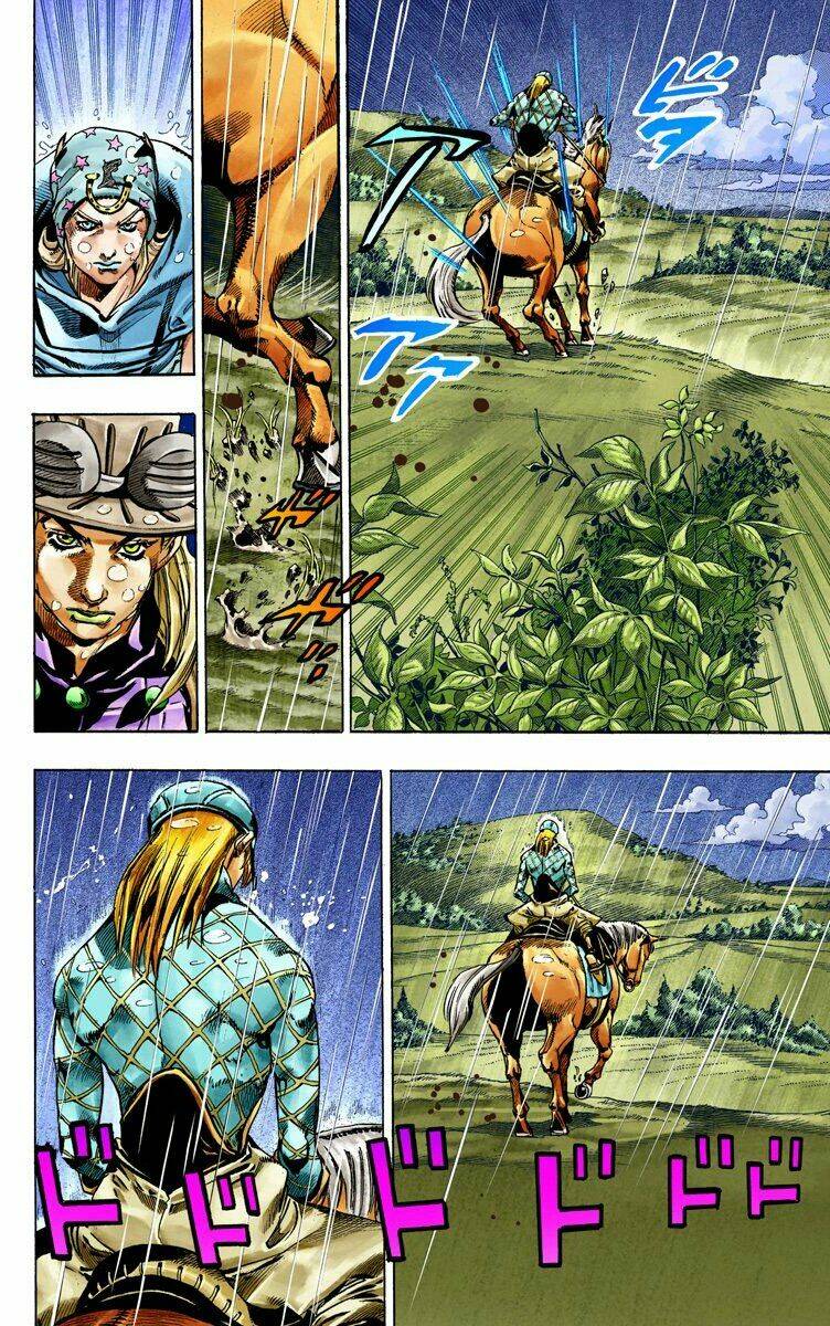 cuộc phiêu lưu bí ẩn phần 7: steel ball run chapter 38: catch the rainbow phần 1 - Next Chapter 39