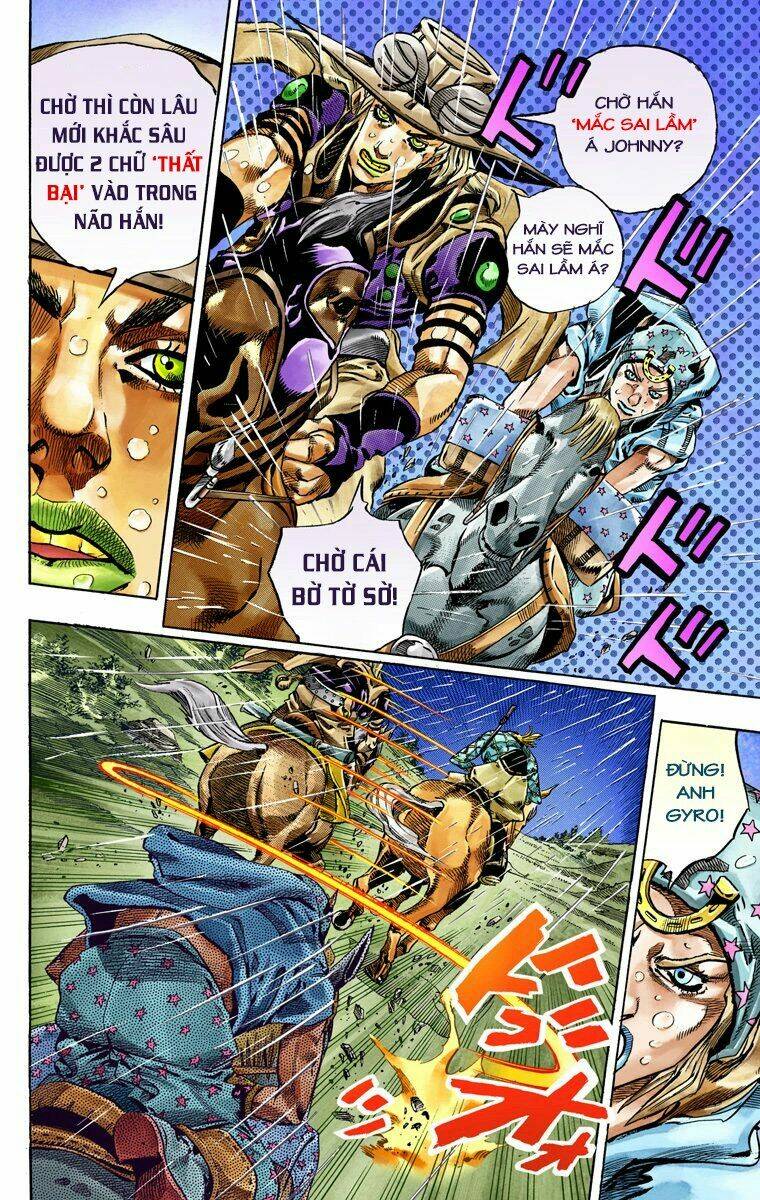 cuộc phiêu lưu bí ẩn phần 7: steel ball run chapter 38: catch the rainbow phần 1 - Next Chapter 39