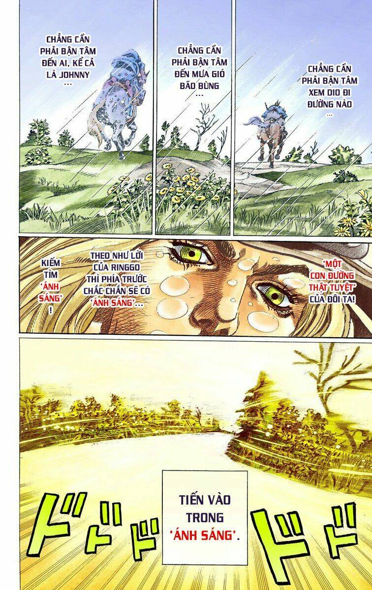 cuộc phiêu lưu bí ẩn phần 7: steel ball run chapter 38: catch the rainbow phần 1 - Next Chapter 39