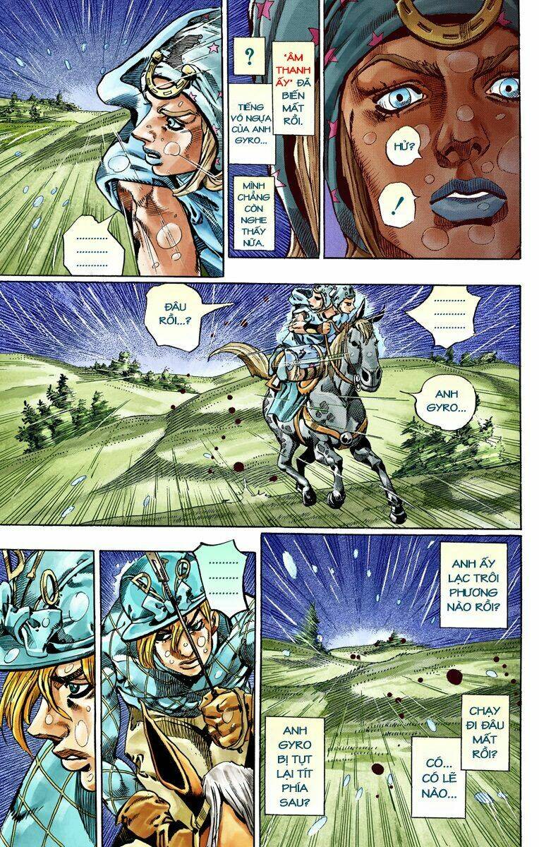 cuộc phiêu lưu bí ẩn phần 7: steel ball run chapter 38: catch the rainbow phần 1 - Next Chapter 39