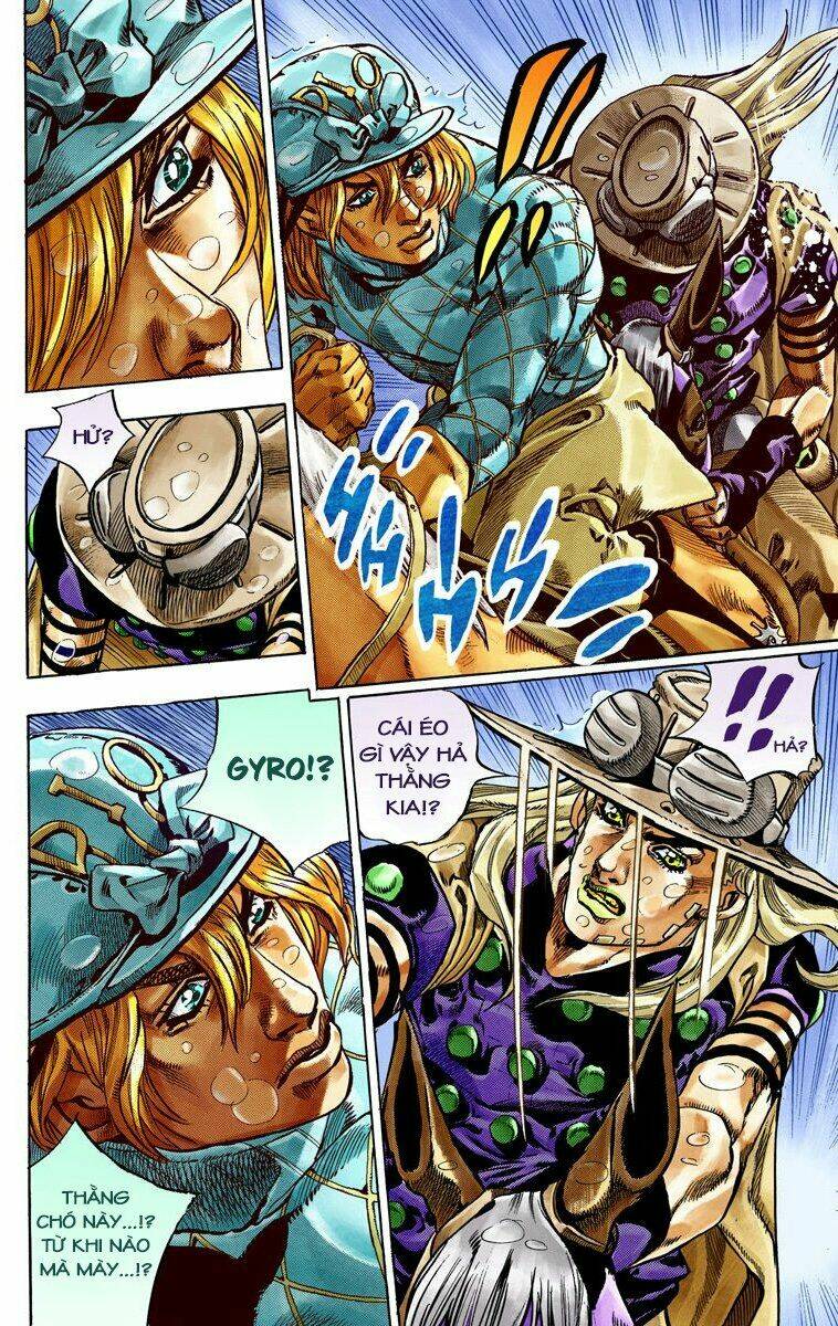 cuộc phiêu lưu bí ẩn phần 7: steel ball run chapter 38: catch the rainbow phần 1 - Next Chapter 39