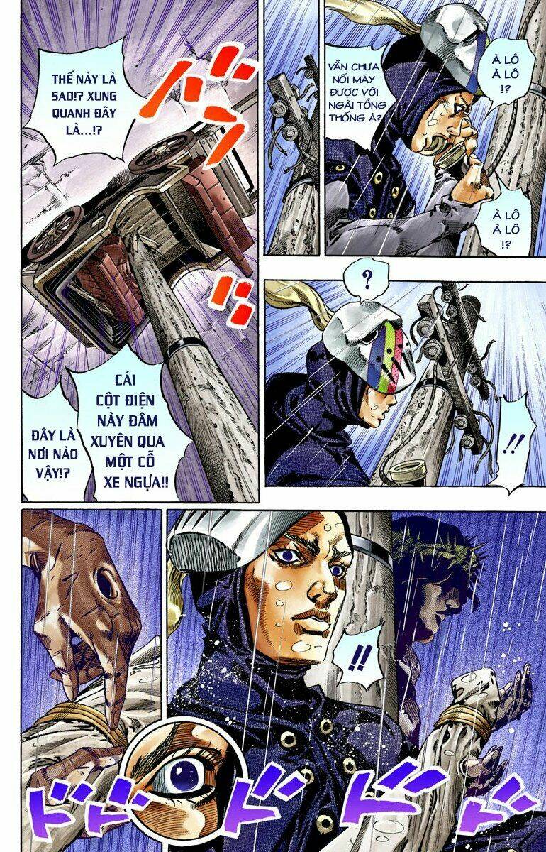 cuộc phiêu lưu bí ẩn phần 7: steel ball run chapter 38: catch the rainbow phần 1 - Next Chapter 39