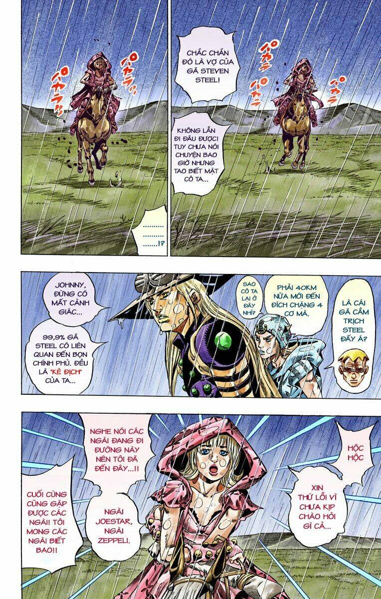 cuộc phiêu lưu bí ẩn phần 7: steel ball run Chapter 39 - Next chapter 40: slient way phần 1