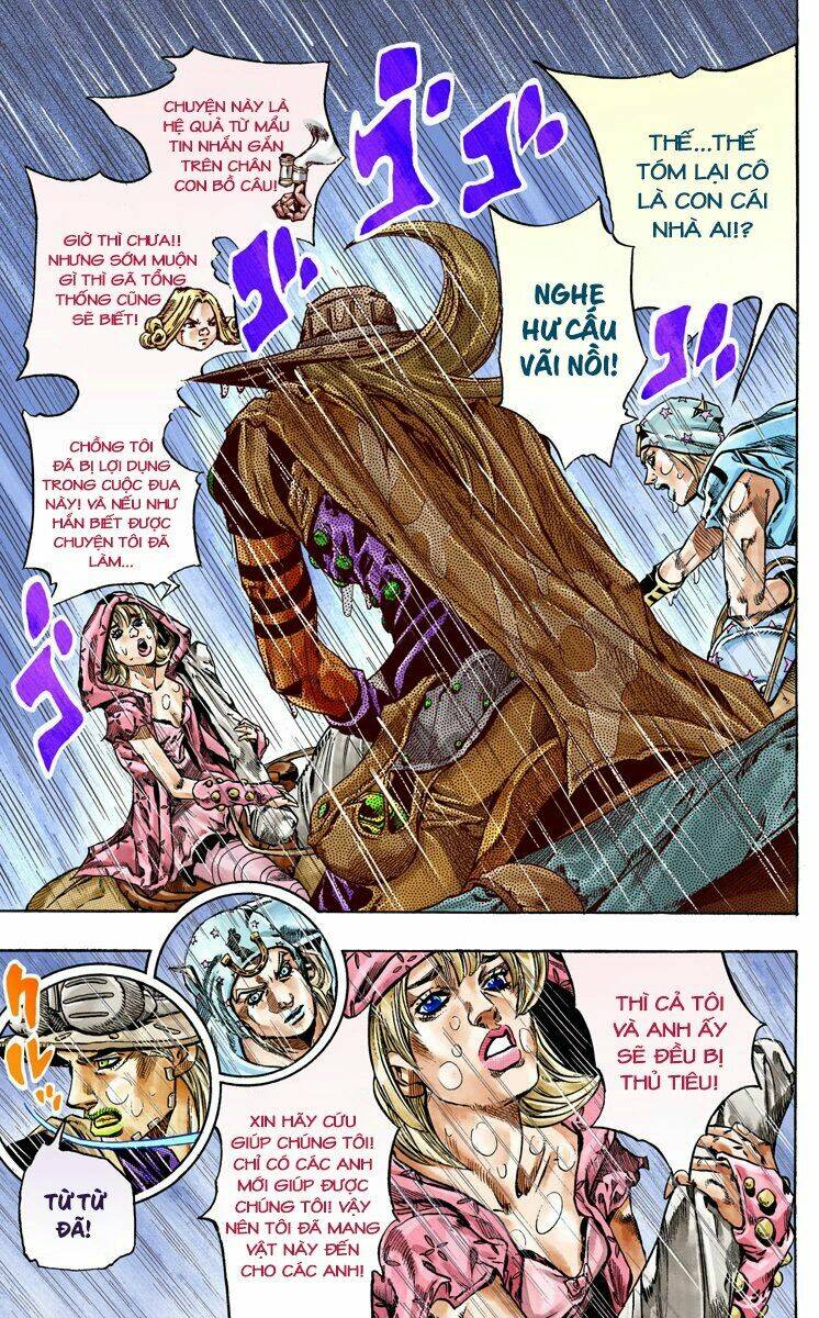 cuộc phiêu lưu bí ẩn phần 7: steel ball run Chapter 39 - Next chapter 40: slient way phần 1