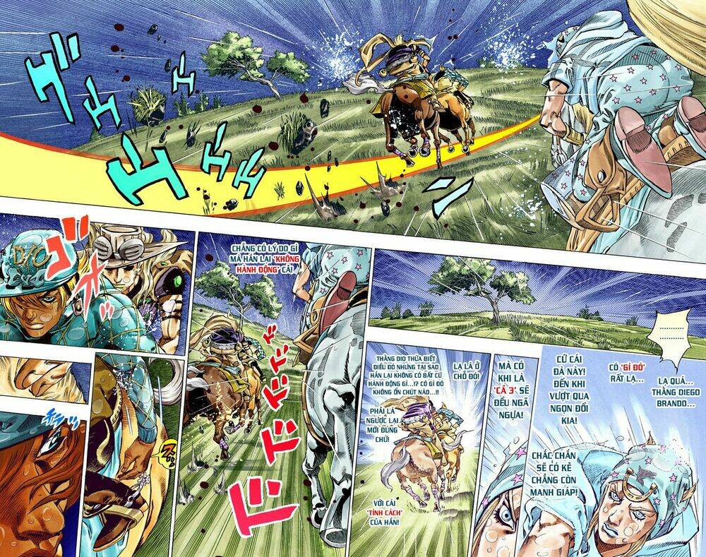 cuộc phiêu lưu bí ẩn phần 7: steel ball run Chapter 39 - Next chapter 40: slient way phần 1