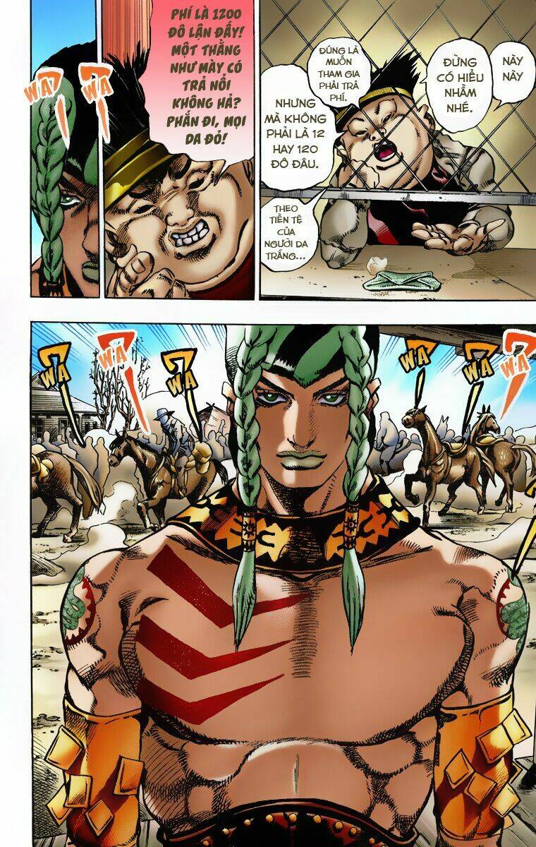 cuộc phiêu lưu bí ẩn phần 7: steel ball run chapter 4 - Next chapter 5