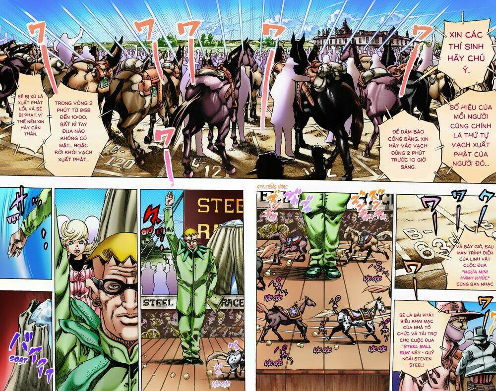 cuộc phiêu lưu bí ẩn phần 7: steel ball run chapter 4 - Next chapter 5