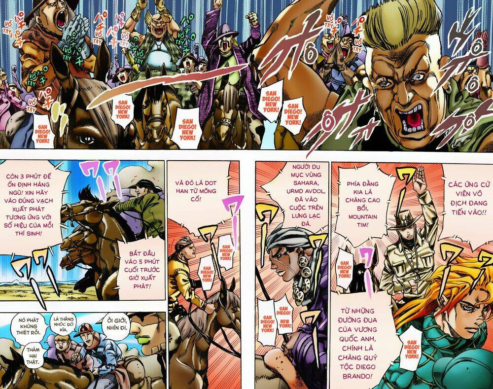 cuộc phiêu lưu bí ẩn phần 7: steel ball run chapter 4 - Next chapter 5