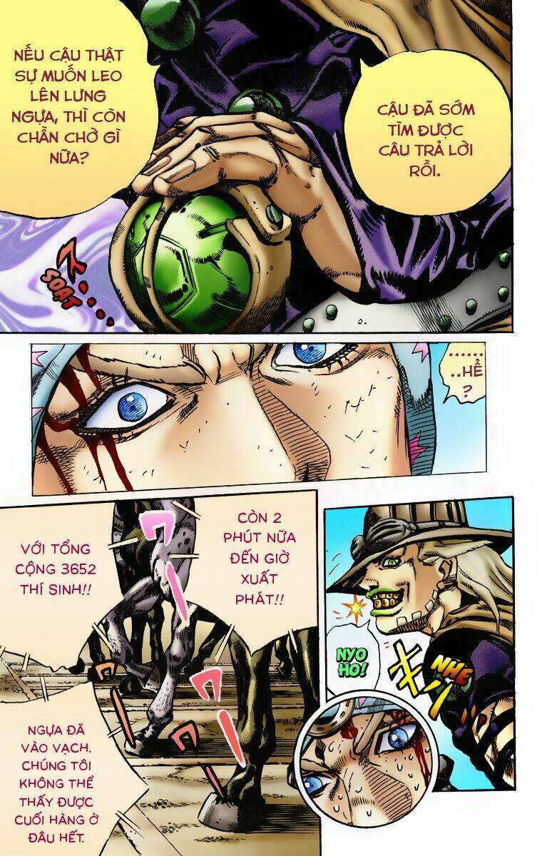 cuộc phiêu lưu bí ẩn phần 7: steel ball run chapter 4 - Next chapter 5