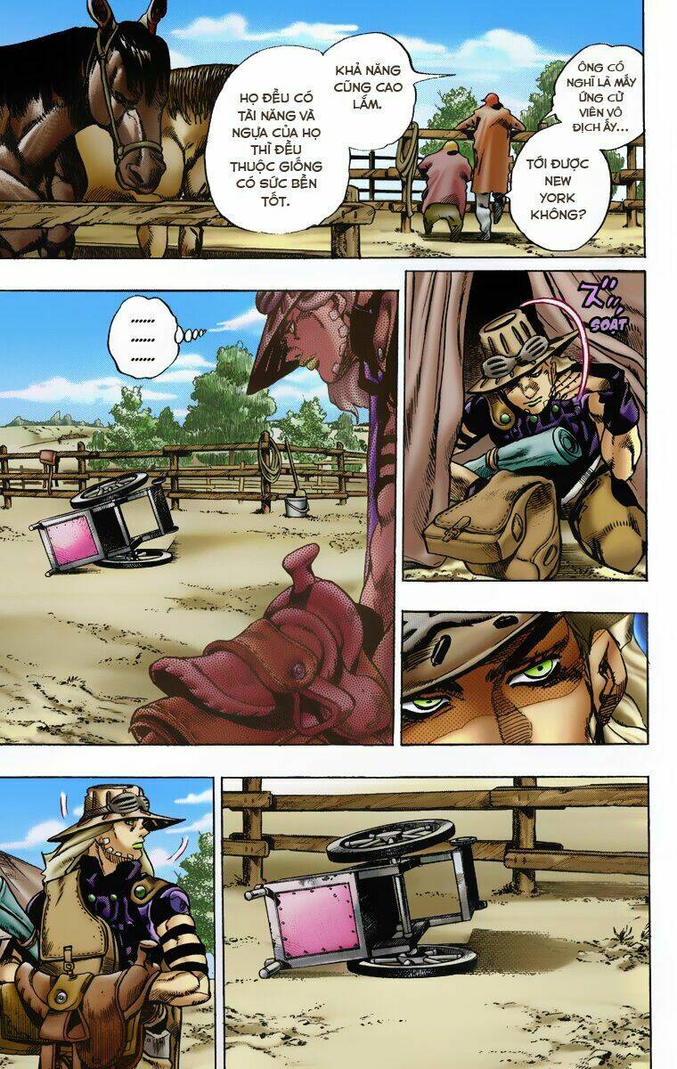 cuộc phiêu lưu bí ẩn phần 7: steel ball run chapter 4 - Next chapter 5