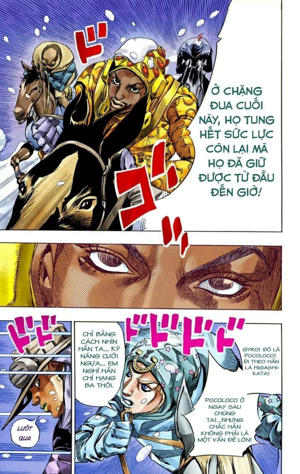 cuộc phiêu lưu bí ẩn phần 7: steel ball run chapter 55 - Next Chapter 56